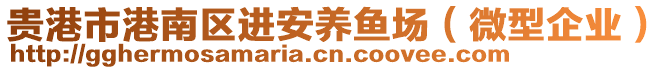 貴港市港南區(qū)進(jìn)安養(yǎng)魚場（微型企業(yè)）