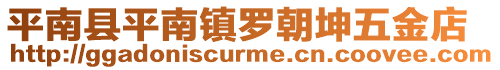平南縣平南鎮羅朝坤五金店