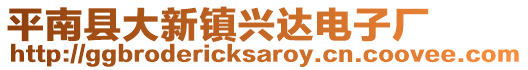 平南縣大新鎮(zhèn)興達(dá)電子廠