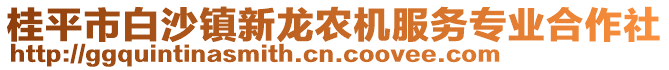 桂平市白沙鎮(zhèn)新龍農(nóng)機(jī)服務(wù)專業(yè)合作社