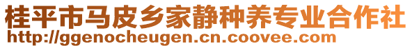 桂平市馬皮鄉(xiāng)家靜種養(yǎng)專(zhuān)業(yè)合作社