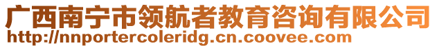 廣西南寧市領(lǐng)航者教育咨詢有限公司