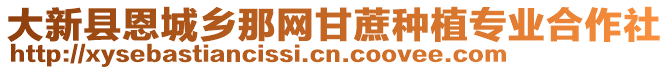 大新縣恩城鄉(xiāng)那網(wǎng)甘蔗種植專業(yè)合作社