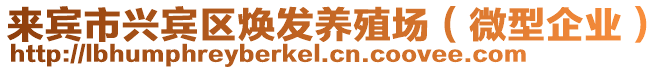 來(lái)賓市興賓區(qū)煥發(fā)養(yǎng)殖場(chǎng)（微型企業(yè)）