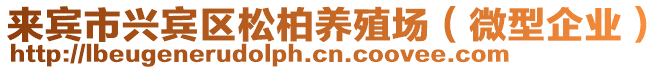 來賓市興賓區(qū)松柏養(yǎng)殖場（微型企業(yè)）