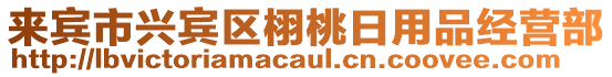 來賓市興賓區栩桃日用品經營部