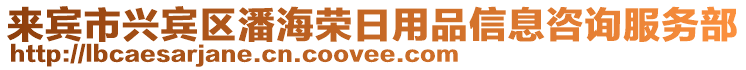 來賓市興賓區潘海榮日用品信息咨詢服務部
