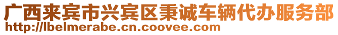 廣西來賓市興賓區(qū)秉誠車輛代辦服務(wù)部