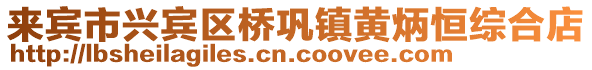 來賓市興賓區(qū)橋鞏鎮(zhèn)黃炳恒綜合店