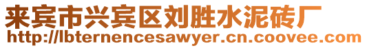 來賓市興賓區劉勝水泥磚廠