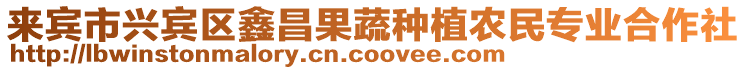 來賓市興賓區鑫昌果蔬種植農民專業合作社