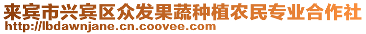 來賓市興賓區眾發果蔬種植農民專業合作社