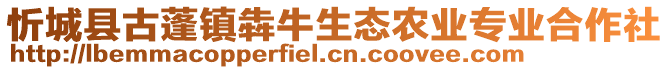 忻城县古蓬镇犇牛生态农业专业合作社