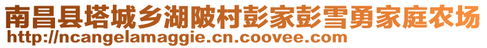 南昌縣塔城鄉(xiāng)湖陂村彭家彭雪勇家庭農(nóng)場(chǎng)