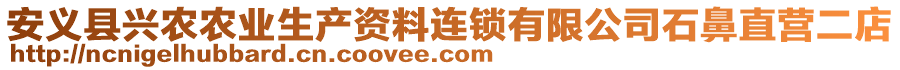 安義縣興農(nóng)農(nóng)業(yè)生產(chǎn)資料連鎖有限公司石鼻直營二店