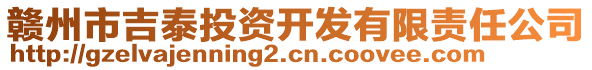 贛州市吉泰投資開(kāi)發(fā)有限責(zé)任公司