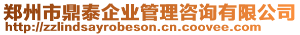 鄭州市鼎泰企業(yè)管理咨詢有限公司