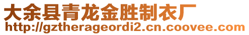 大余縣青龍金勝制衣廠(chǎng)
