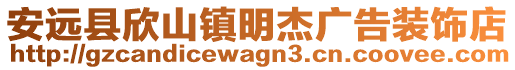 安远县欣山镇明杰广告装饰店