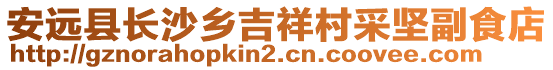 安遠(yuǎn)縣長沙鄉(xiāng)吉祥村采堅(jiān)副食店