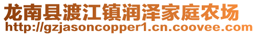 龙南县渡江镇润泽家庭农场