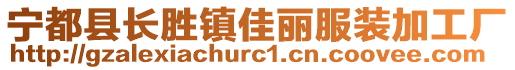 寧都縣長勝鎮佳麗服裝加工廠