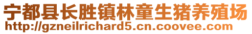 寧都縣長勝鎮林童生豬養殖場