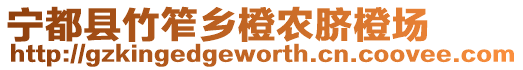 寧都縣竹笮鄉(xiāng)橙農(nóng)臍橙場