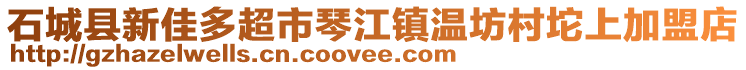 石城縣新佳多超市琴江鎮(zhèn)溫坊村坨上加盟店