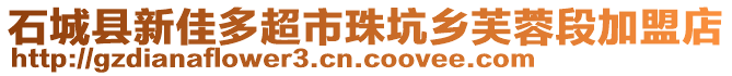 石城縣新佳多超市珠坑鄉(xiāng)芙蓉段加盟店