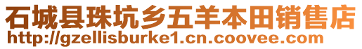 石城縣珠坑鄉(xiāng)五羊本田銷售店