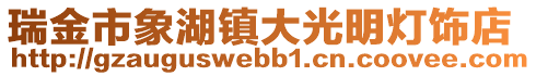 瑞金市象湖鎮大光明燈飾店