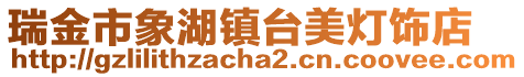 瑞金市象湖鎮(zhèn)臺美燈飾店