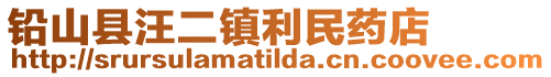 铅山县汪二镇利民药店
