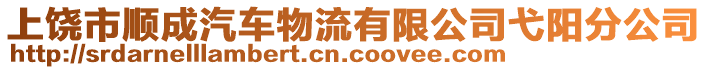 上饒市順成汽車物流有限公司弋陽分公司