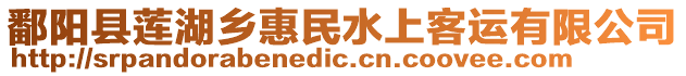 鄱陽縣蓮湖鄉(xiāng)惠民水上客運(yùn)有限公司