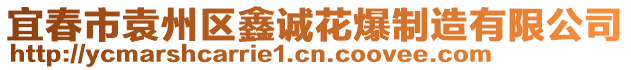 宜春市袁州區鑫誠花爆制造有限公司