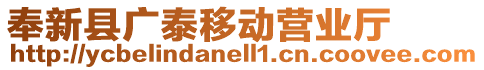 奉新縣廣泰移動(dòng)營(yíng)業(yè)廳