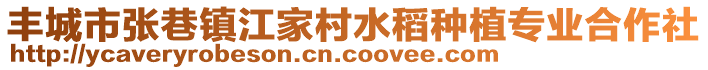 豐城市張巷鎮(zhèn)江家村水稻種植專業(yè)合作社