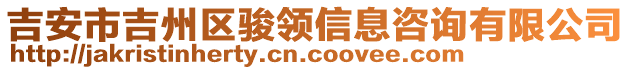 吉安市吉州區(qū)駿領(lǐng)信息咨詢有限公司