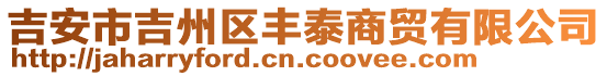 吉安市吉州區(qū)豐泰商貿(mào)有限公司