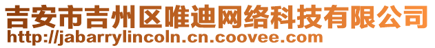 吉安市吉州區(qū)唯迪網(wǎng)絡(luò)科技有限公司