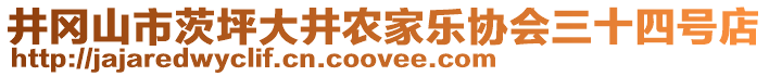 井冈山市茨坪大井农家乐协会三十四号店