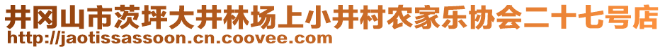 井岡山市茨坪大井林場上小井村農(nóng)家樂協(xié)會(huì)二十七號店