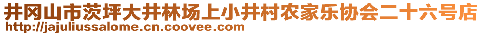 井岡山市茨坪大井林場上小井村農(nóng)家樂協(xié)會二十六號店