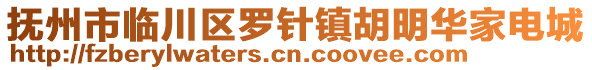 撫州市臨川區(qū)羅針鎮(zhèn)胡明華家電城