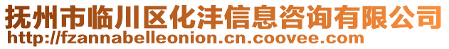 撫州市臨川區(qū)化灃信息咨詢有限公司