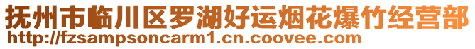 撫州市臨川區(qū)羅湖好運(yùn)煙花爆竹經(jīng)營部