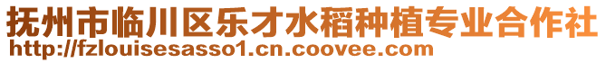 撫州市臨川區樂才水稻種植專業合作社