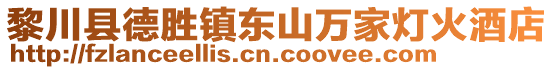 黎川县德胜镇东山万家灯火酒店